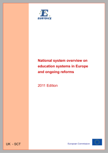 National s system overview on education n systems in Europe