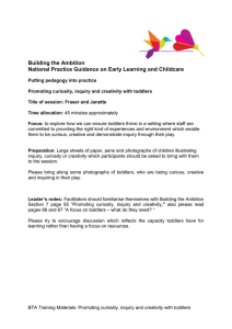 Building the Ambition National Practice Guidance on Early Learning and Childcare