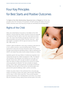 Four Key Principles for Best Starts and Positive Outcomes