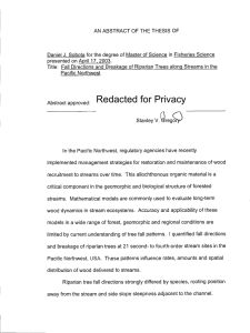 AN ABSTRACT OF THE THESIS OF