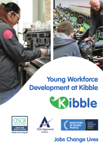 Young Workforce Development at Kibble Jobs Change Lives 1