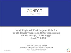Arab Regional Workshop on ICTs for Youth Employment and Entrepreneurship