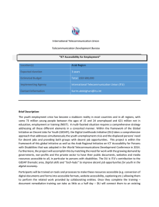 International Telecommunication Union Arab Region