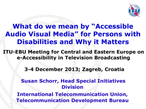 What do we mean by “Accessible Disabilities and Why it Matters