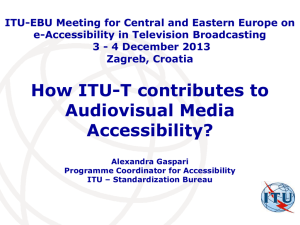 ITU-EBU Meeting for Central and Eastern Europe on