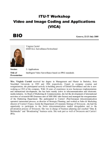 BIO ITU-T Workshop Video and Image Coding and Applications (VICA)