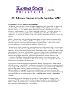 2014 Annual Campus Security Report for 2013