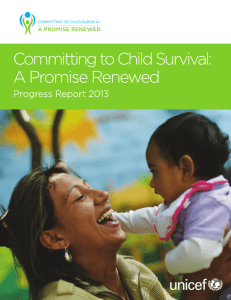 Committing to Child Survival:  A Promise Renewed Progress Report 2013