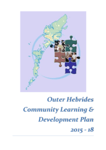 Outer Hebrides Community Learning &amp; Development Plan 2015 - 18