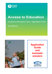 Application Guide and