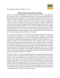 Micromechanics Simulation Challenge