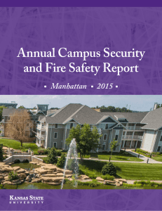 Annual Campus Security and Fire Safety Report 2015 Manhattan