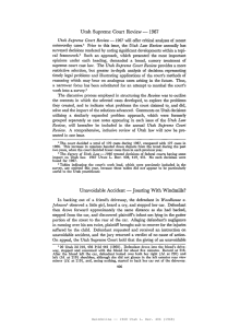 Utah Supreme Court Review - 1967 Utah Supreme Court Review Utah Law Review