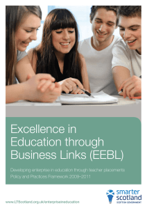 Excellence in Education through Business Links (EEBL)