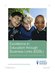 Excellence in Education through Business Links (EEBL)