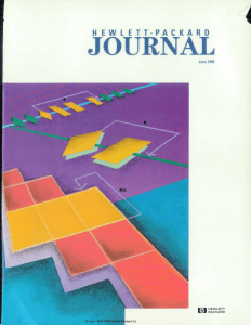 JOURNAL H   E   W   L ... T - P A   C   K ... June 1992
