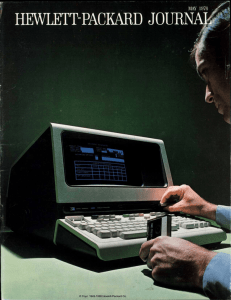 HEWLETT-PACKARD JOURN. MAY 1976 © Copr. 1949-1998 Hewlett-Packard Co.