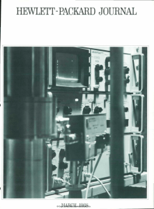 HEWLETT-PACKARD JOURNAL MARCH 1968 © Copr. 1949-1998 Hewlett-Packard Co.