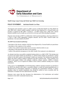 Small Group, Large Group and School Age Child Care Licensing