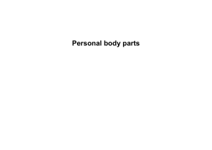 Personal body parts