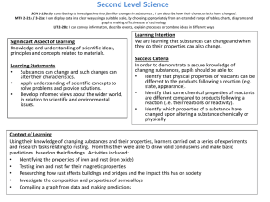 Second Level Science
