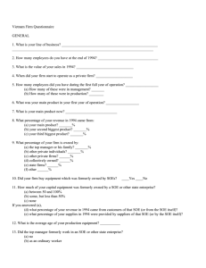 Vietnam Firm Questionnaire GENERAL 1. What is your line of business? ____________________________________________________