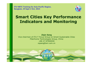 Smart Cities Key Performance Indicators and Monitoring