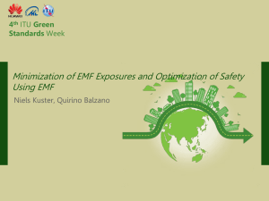 Minimization of EMF Exposures and Optimization of Safety Using EMF 4