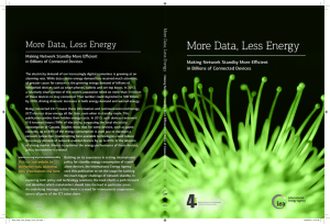 More Data, Less Energy Making Network Standby More Efficient M