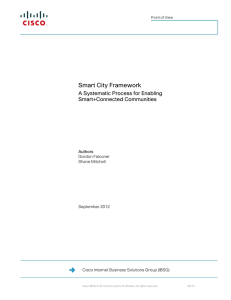 Smart City Framework A Systematic Process for Enabling Smart+Connected Communities