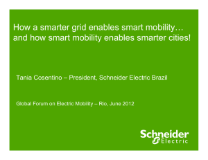 How a smarter grid enables smart mobility…