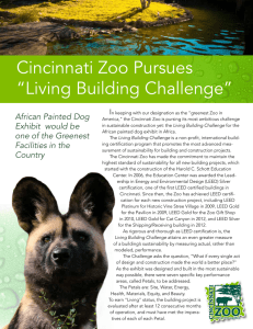 Cincinnati Zoo Pursues “Living Building Challenge” African Painted Dog I