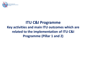 ITU C&amp;I Programme