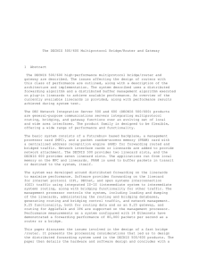 The DECNIS 500/600 Multiprotocol Bridge/Router and Gateway 1  Abstract
