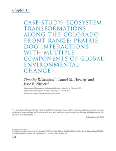 Case  Study:  Ecosystem Transformations Along  The  Colorado