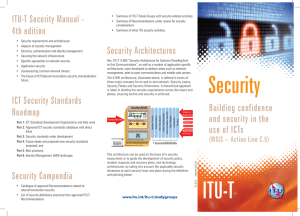 ITU-T Security Manual -