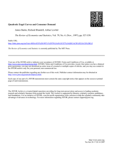 Quadratic Engel Curves and Consumer Demand