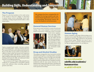 Building Skills, Understanding and Compassion The Program