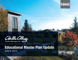 Educational Master Plan Update June 8, 2015 Breakthroughs happen here. TM