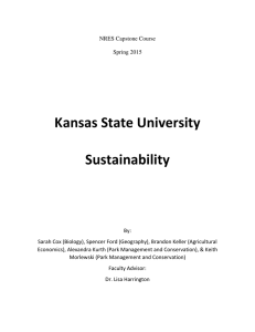 Kansas State University Sustainability