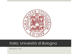 Italia: Università di Bologna Bologna, Italy