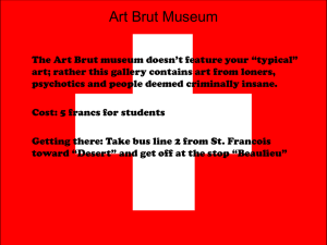 Art Brut Museum