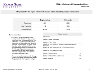 2014-15 College of Engineering Report Engineering University