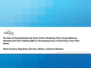 The Role of Standardization for Smart Grids in Realizing Their... Potential and Their Enabling Effect in Developing Access to Electricity...