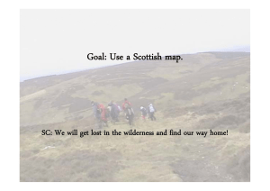 Goal: Use a Scottish map.