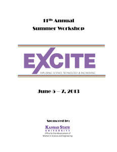 11 Annual Summer Workshop