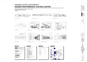 KANSAS STATE UNIVERSITY EQUINE PERFORMANCE TESTING CENTER BUILDING NUMBER: 36700-00235