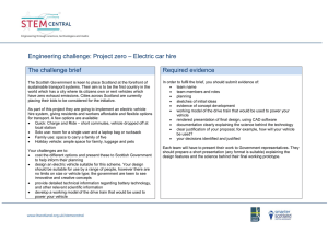 Engineering challenge: Project zero – Electric car hire The challenge brief