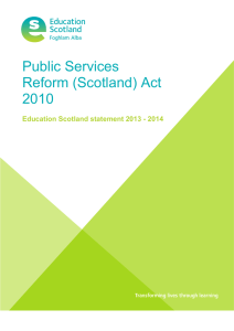 Public Services Reform (Scotland) Act 2010