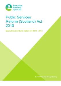Public Services Reform (Scotland) Act 2010